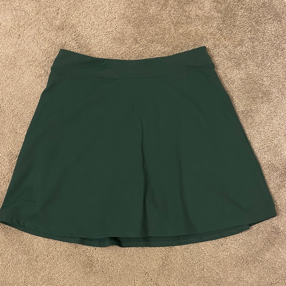 Reformation Forest Green Mini Skirt